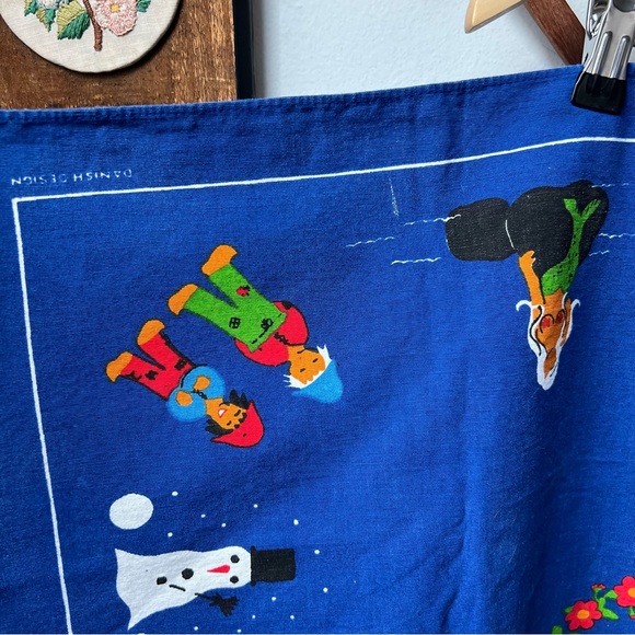 Vintage Danish Hans Christian Andersen Folktale Wall Hanging - Picture 4 of 13